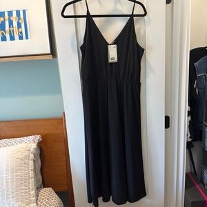 H&M Black Midi Dress